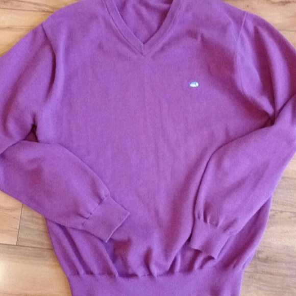 Southern Tide Sweaters - Southern tide v-neck sweater medium fuchsia